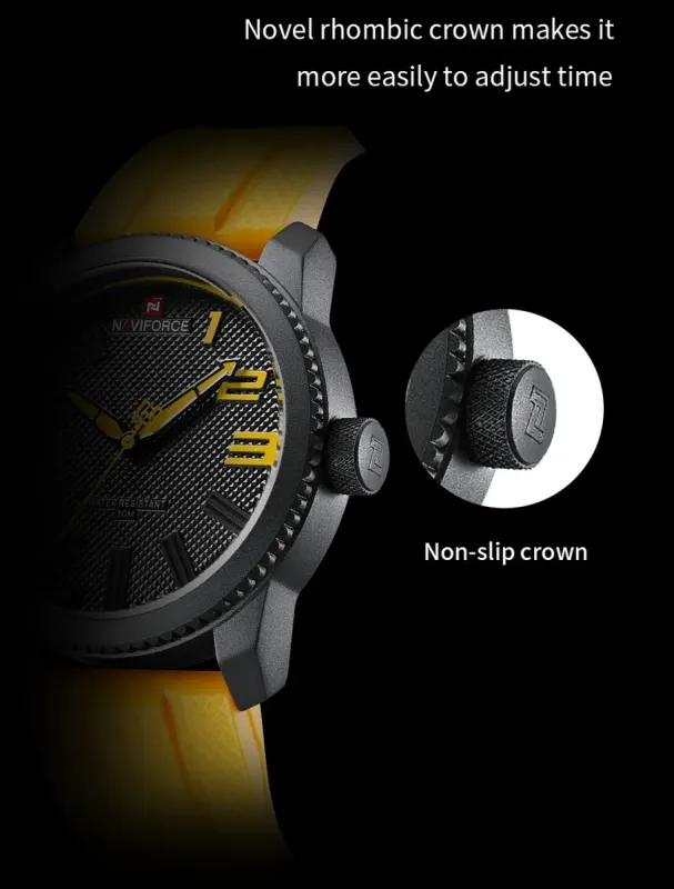 Чоловічий спортивний годинник Naviforce Kvantum - зображення 9