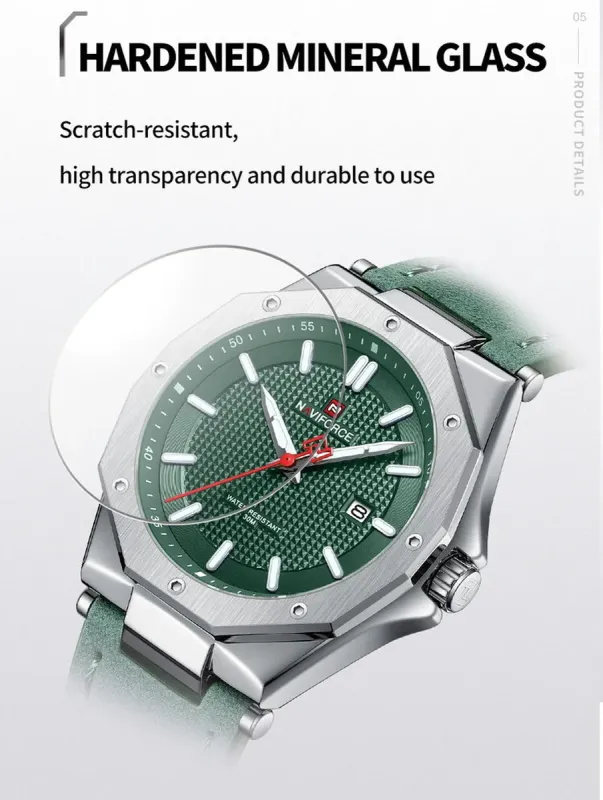 Чоловічий годинник Naviforce Milan - зображення 6