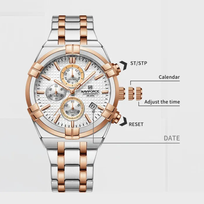 Чоловічий годинник Naviforce Porto - зображення 7