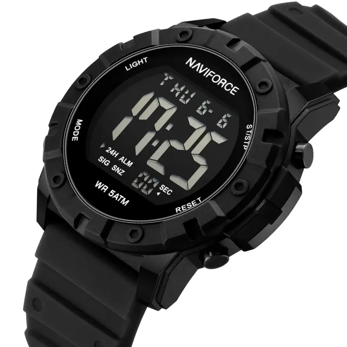 Чоловічий спортивний водостійкий тактичний годинник Naviforce Professional - зображення 1