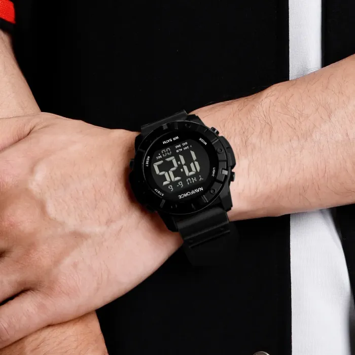 Чоловічий спортивний водостійкий тактичний годинник Naviforce Professional - зображення 7