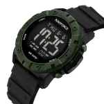 Чоловічий спортивний водостійкий тактичний годинник Naviforce Professional Green