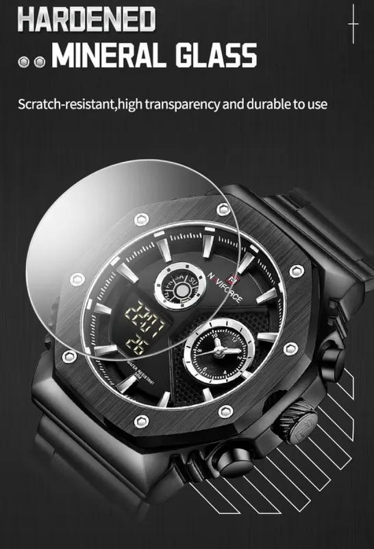 Чоловічий тактичний годинник Naviforce Resist - зображення 6