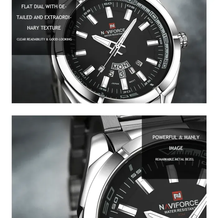 Чоловічий годинник Naviforce Rocket BlackDial - зображення 11