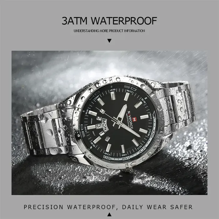 Чоловічий годинник Naviforce Rocket BlackDial - зображення 7