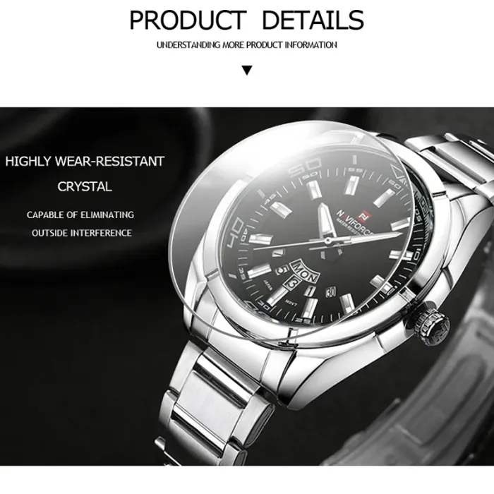 Чоловічий годинник Naviforce Rocket BlackDial - зображення 8