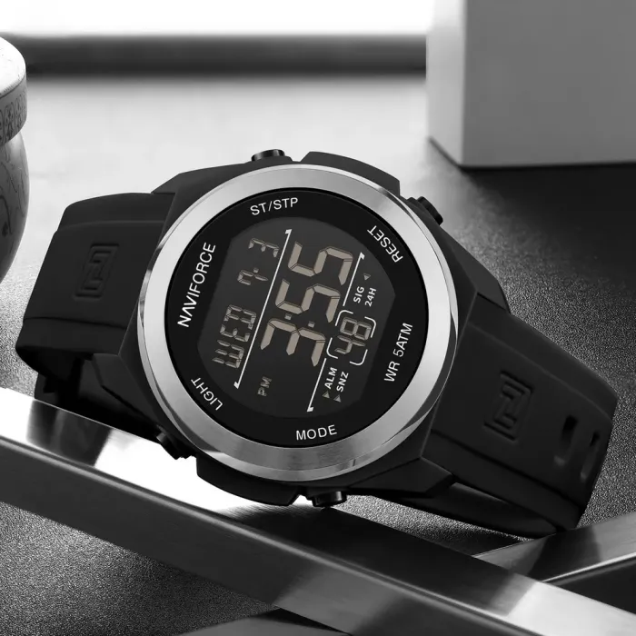 Чоловічий водостійкий спортивний тактичний годинник Naviforce Run - зображення 7