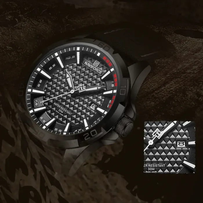 Чоловічий годинник Naviforce Stripe - зображення 9
