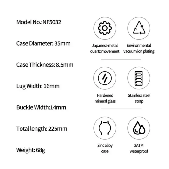 Жіночий годинник Naviforce Tenerife - зображення 11