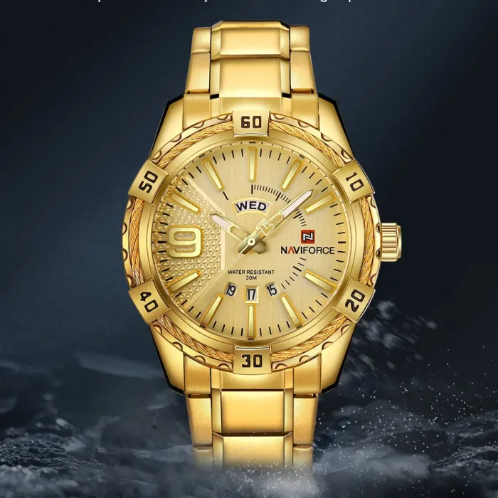 Чоловічий годинник Naviforce Yacht Gold - зображення 7