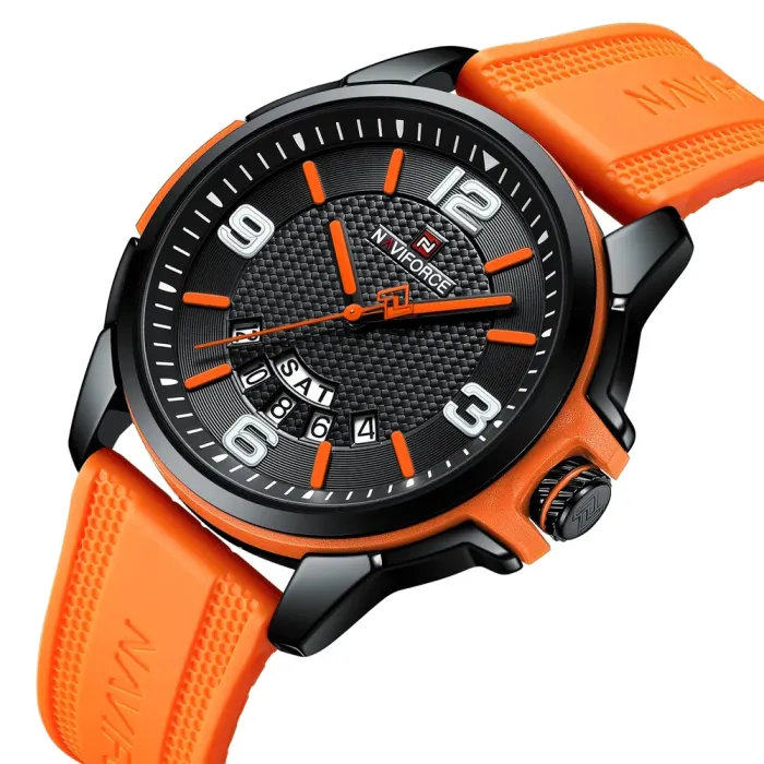 Чоловічий годинник Naviforce Young Orange - зображення 1