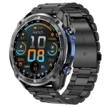 Розумний смарт годинник Smart Navigation Pro Steel Black з GPS, 3 ремінці