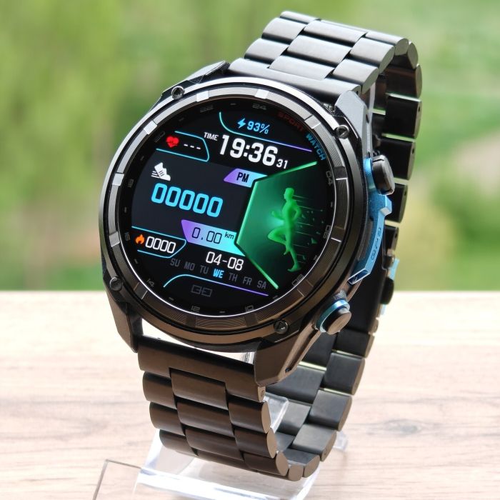 Розумний смарт годинник Smart Navigation Pro Steel Black з GPS, 3 ремінці УЦІНКА - изображение 2