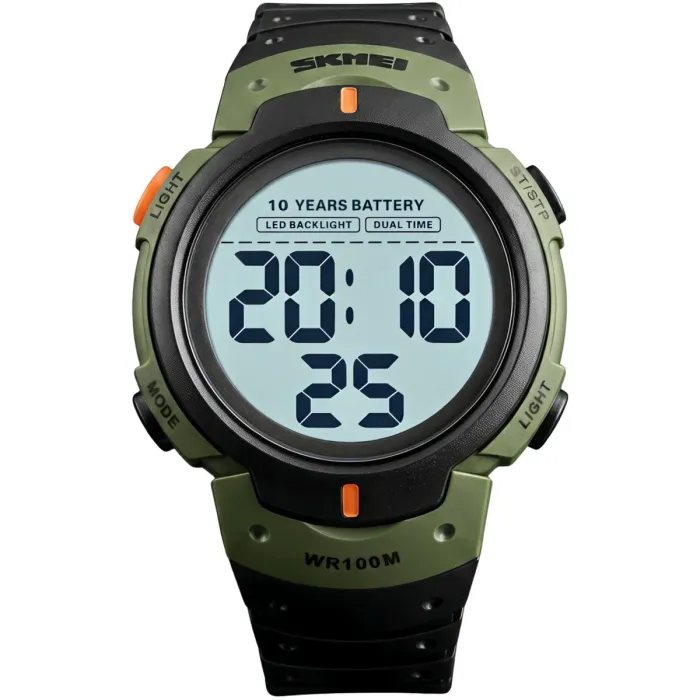 Чоловічий спортивний тактичний годинник Skmei Neon Special 10 Bar - зображення 1