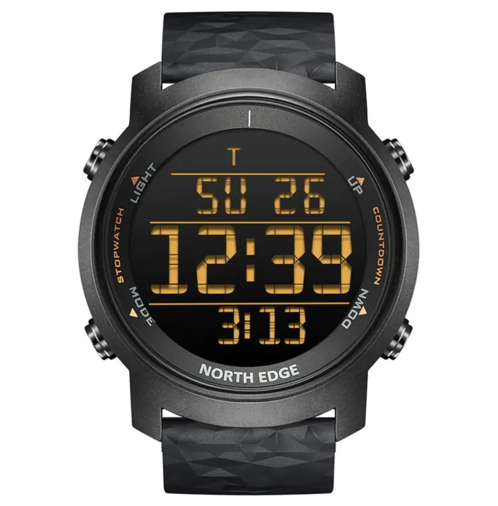 Чоловічий спортивний водостійкий тактичний годинник North Edge Aero - зображення 2