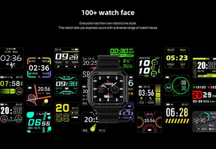 Розумний смарт годинник North Edge Alpha Pro Black з GPS - зображення 11