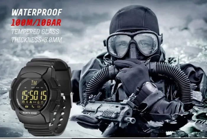 Чоловічі годинники North Edge Combo 10BAR - зображення 7