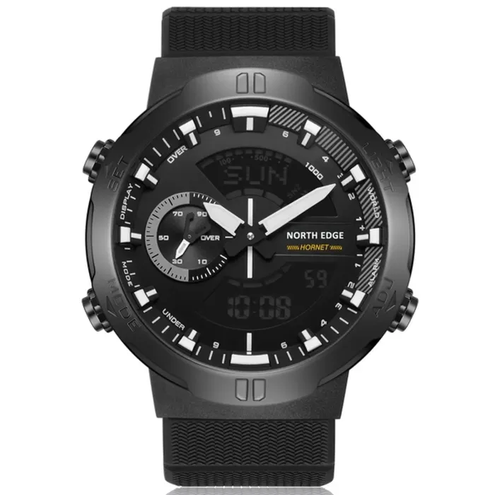 Чоловічий водостійкий спортивний тактичний годинник North Edge Hornet - зображення 1