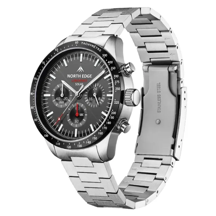 Чоловічий спортивний водостійкий тактичний годинник North Edge Long Wings 5 Bar - зображення 6
