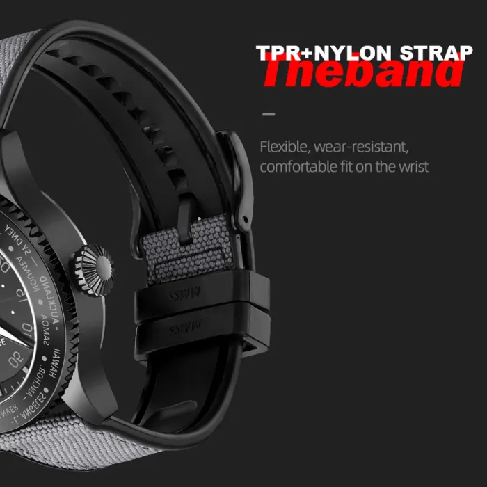 Чоловічий водостійкий тактичний годинник North Edge Mach New - зображення 9