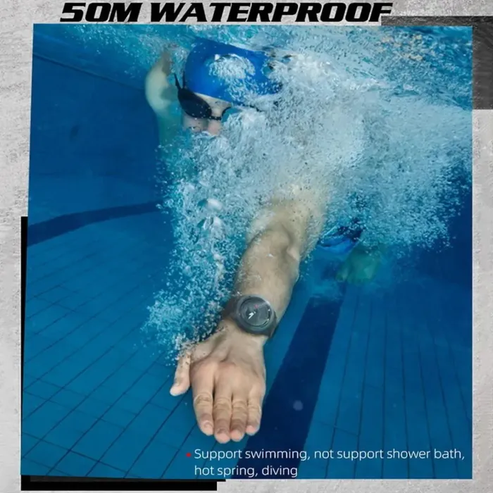 Чоловічий спортивний водостійкий тактичний годинник North Edge Profi Mars3 - зображення 5