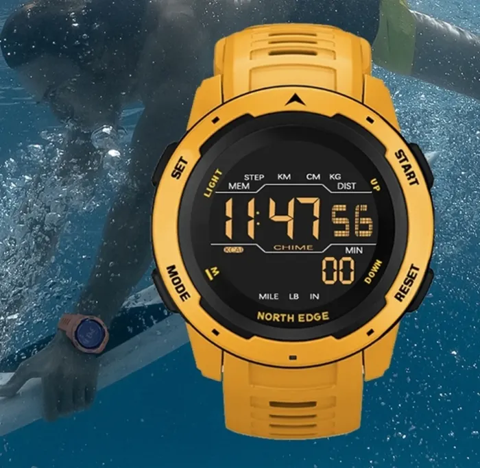 Чоловічі годинники North Edge Saturn 5BAR - зображення 3