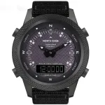 Чоловічий водостійкий спортивний тактичний з компасом годинник North Edge Solar Compass
