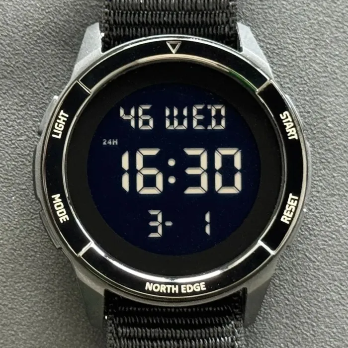 Чоловічий водостійкий спортивний тактичний годинник North Edge Terrax Green, 2 ремінці - зображення 8