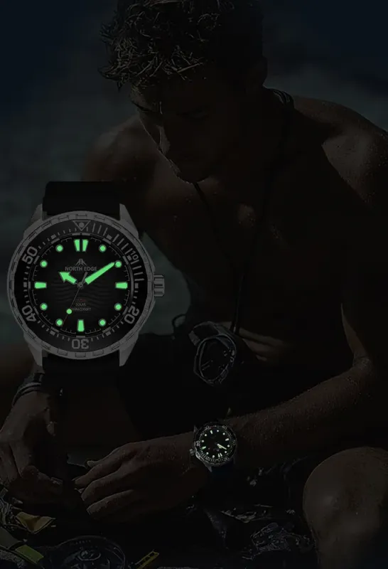 Чоловічий спортивний тактичний годинник North Edge Triton 30 Bar - зображення 6