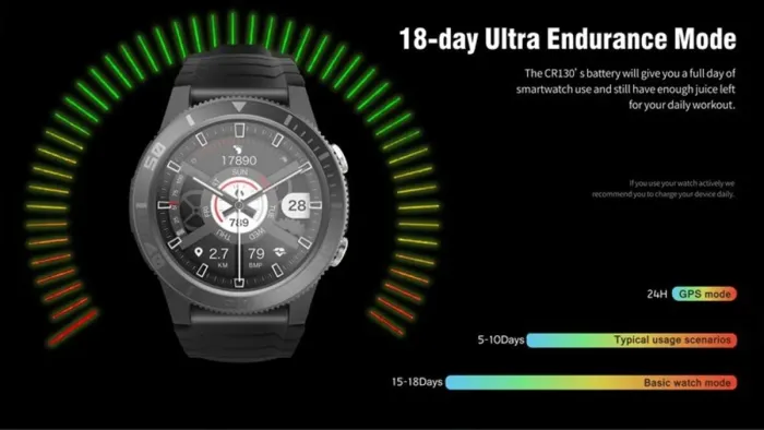 Розумний смарт годинник North Edge XTrek Black з компасом УЦІНКА! - зображення 11