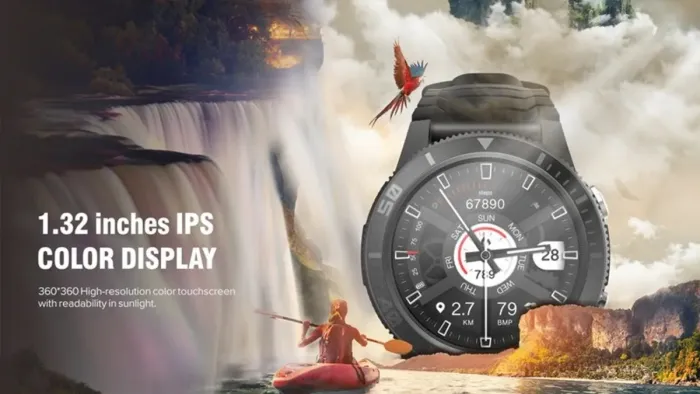 Розумний смарт годинник North Edge XTrek Black з компасом УЦІНКА! - зображення 5