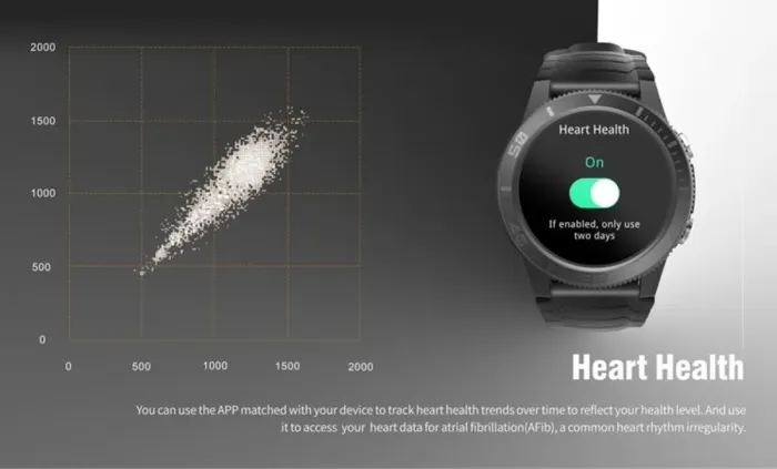 Розумний смарт годинник North Edge XTrek Black з компасом УЦІНКА! - зображення 10