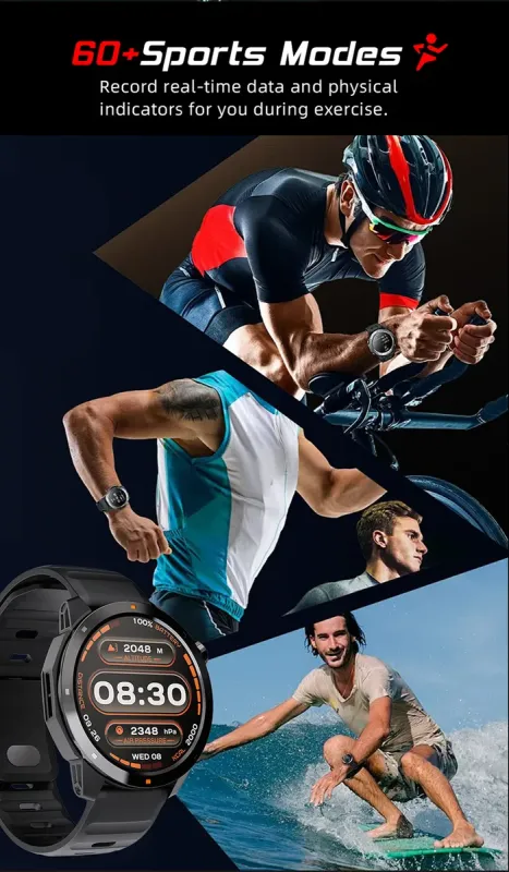 Розумний смарт годинник North Edge XTrek PRO 5Bar з компасом - зображення 11