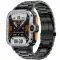Розумний смарт годинник Smart Nova Sim Steel Black, 2 ремінці