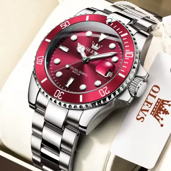 Чоловічий годинник Olevs Bordo - зображення 1