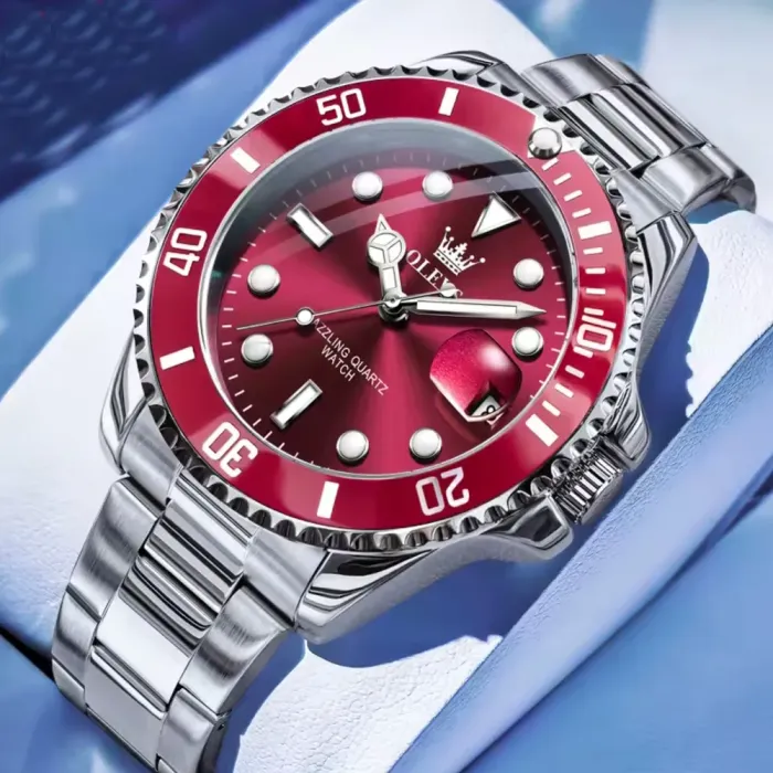 Чоловічий годинник Olevs Bordo - зображення 2