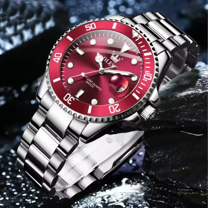 Чоловічий годинник Olevs Bordo - зображення 4