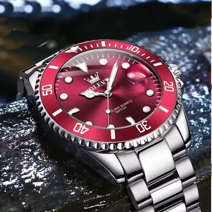 Чоловічий годинник Olevs Bordo - зображення 5