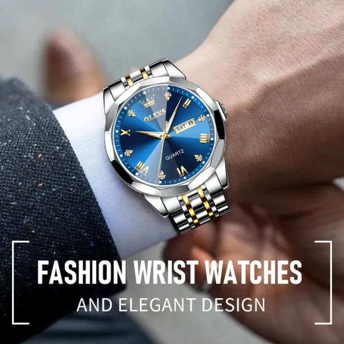 Чоловічий годинник Olevs King - зображення 8