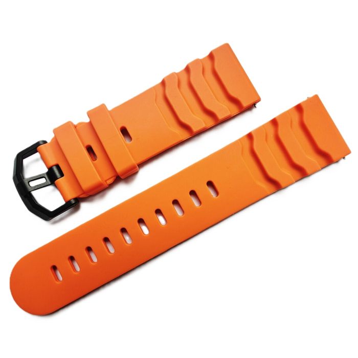 Каучуковий помаранчевий ремінець розмір 24 - изображение 1