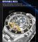 Чоловічий механічний годинник Forsining Orion