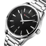 Чоловічий годинник Curren Panama Silver Metal