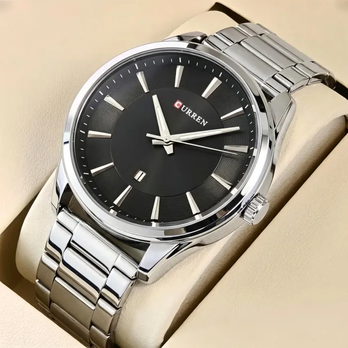 Чоловічий годинник Curren Panama Silver Metal - зображення 3