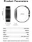 Розумний смарт годинник Fitness Bracelet Move Air