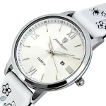 Жіночий годинник Poedagar Passion White Flower, 2 ремінці