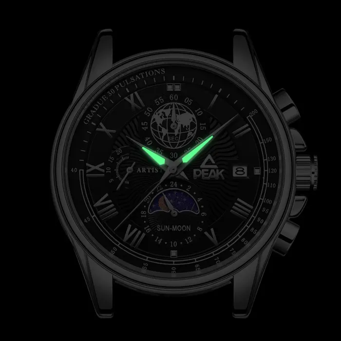 Чоловічий годинник Peak X MoonLight - зображення 7