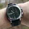 Чоловічий годинник Poedagar Luminious Rubber Black, 2 ремінці