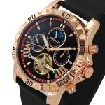 Чоловічий механічний годинник Poedagar Mechanical Prestige, 2 ремінці