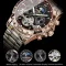 Чоловічий механічний годинник Poedagar Mechanical Prestige, 2 ремінці