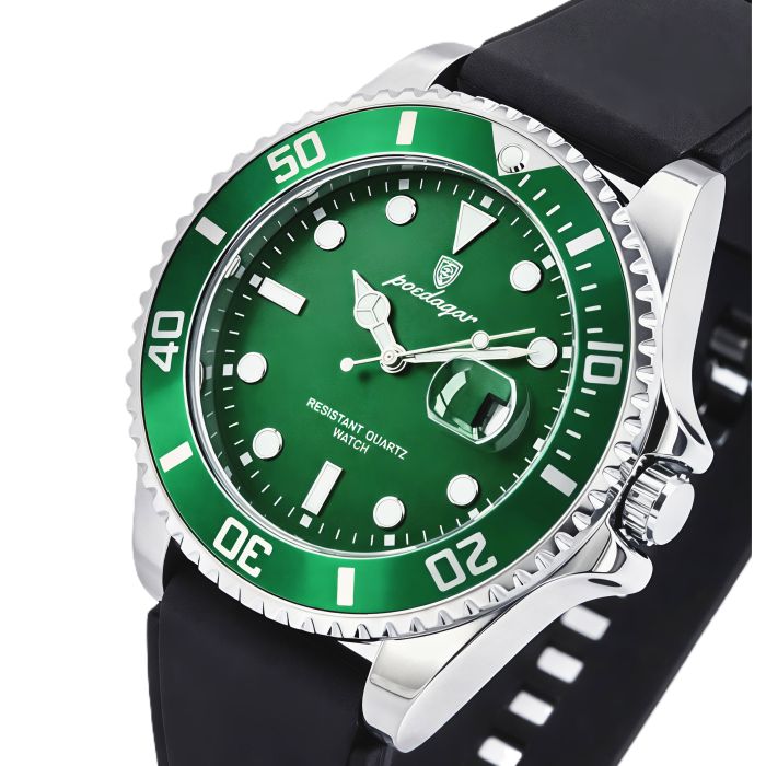 Чоловічий годинник Poedagar Olevs R-Line, 2 ремінці - зображення 2